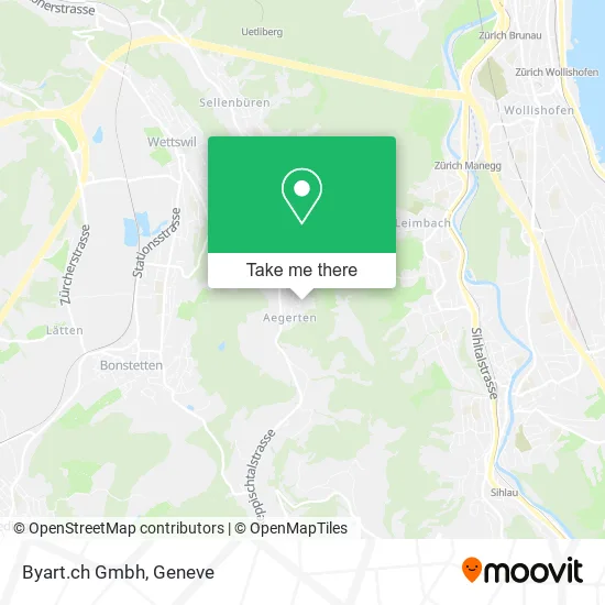 Byart.ch Gmbh map