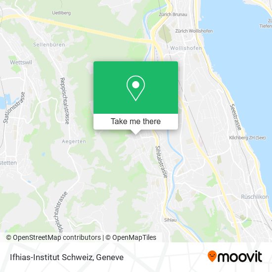 Ifhias-Institut Schweiz map