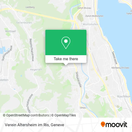 Verein Altersheim im Ris map