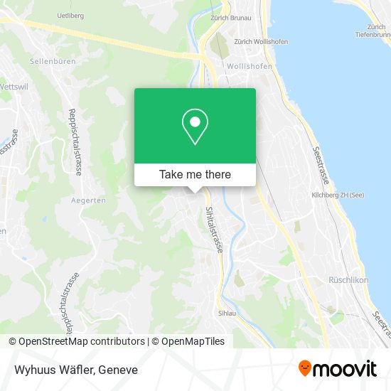 Wyhuus Wäfler map