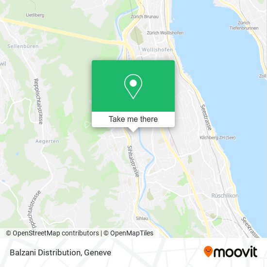 Balzani Distribution map