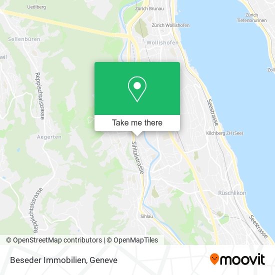 Beseder Immobilien map