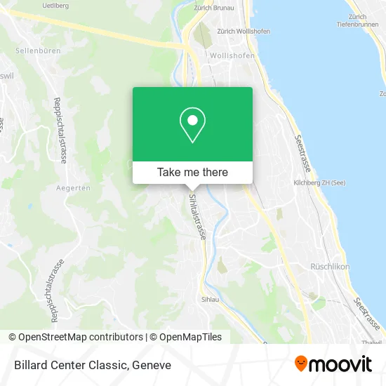 Billard Center Classic map