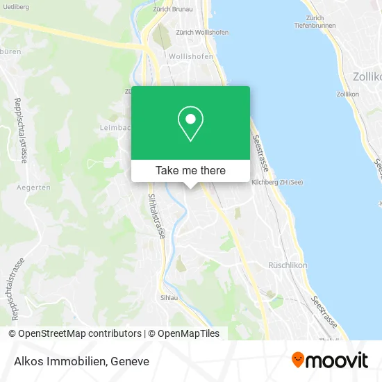 Alkos Immobilien map