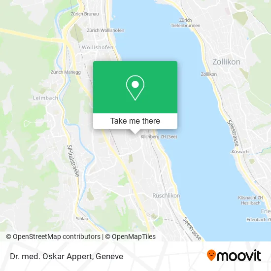 Dr. med. Oskar Appert map
