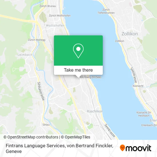 Fintrans Language Services, von Bertrand Finckler map