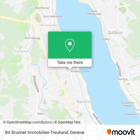 Bit Brunner Immobilien-Treuhand map