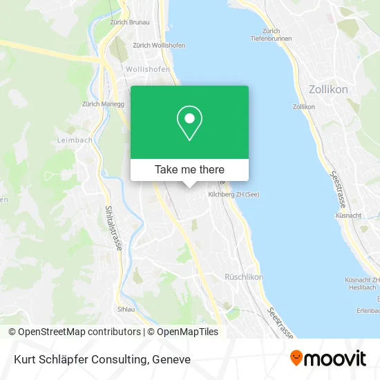 Kurt Schläpfer Consulting map