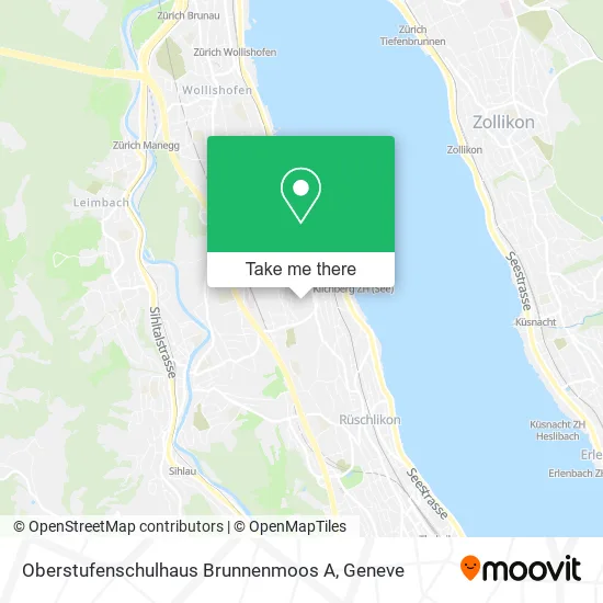 Oberstufenschulhaus Brunnenmoos A map