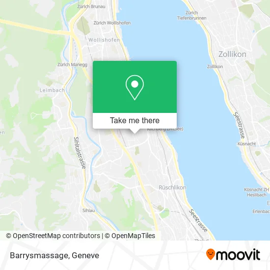 Barrysmassage map
