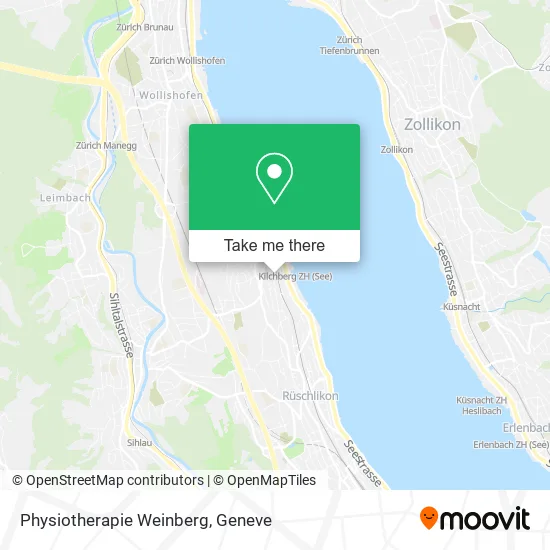 Physiotherapie Weinberg map