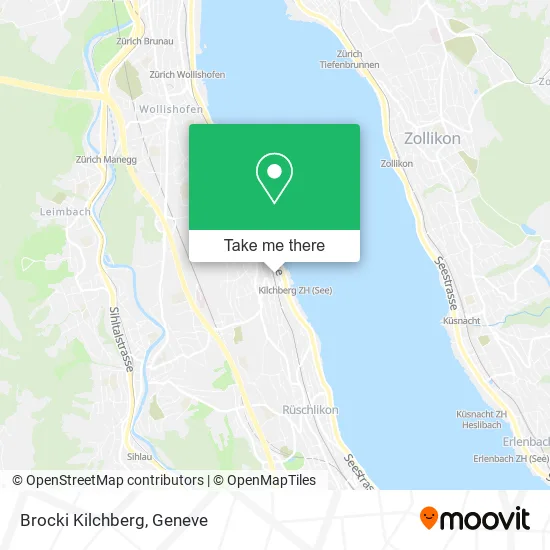 Brocki Kilchberg map