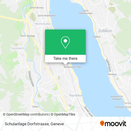 Schulanlage Dorfstrasse map