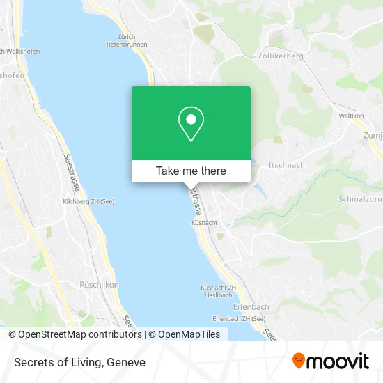 Secrets of Living map