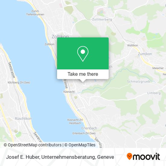 Josef E. Huber, Unternehmensberatung map