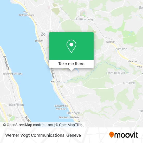 Werner Vogt Communications map