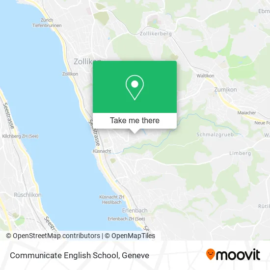 Communicate English School map