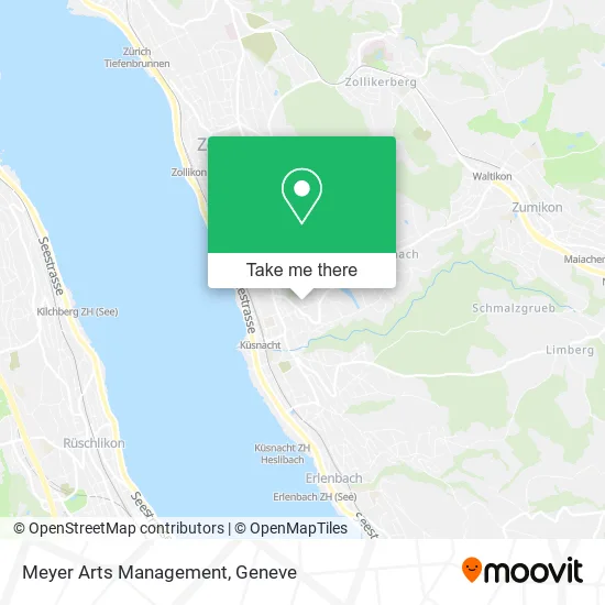 Meyer Arts Management map