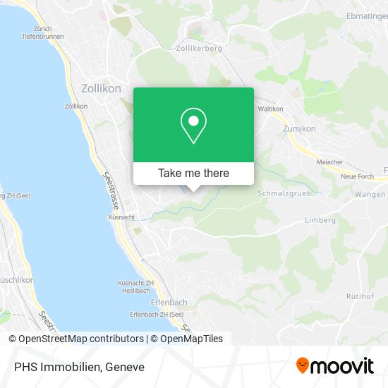 PHS Immobilien map