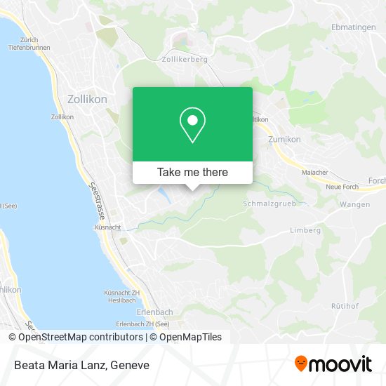 Beata Maria Lanz map