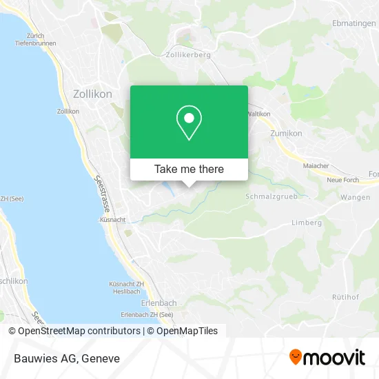 Bauwies AG map