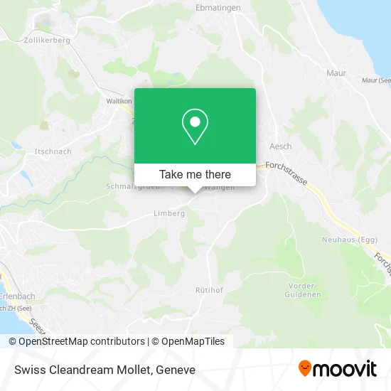 Swiss Cleandream Mollet map