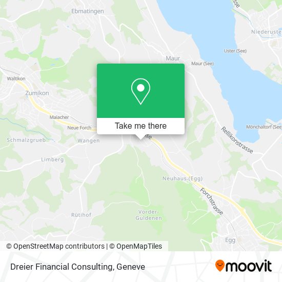 Dreier Financial Consulting map