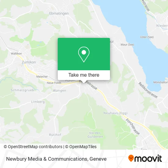 Newbury Media & Communications map