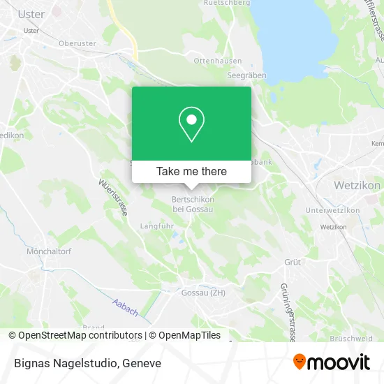 Bignas Nagelstudio map