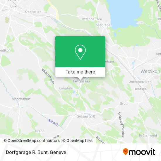 Dorfgarage R. Bunt map