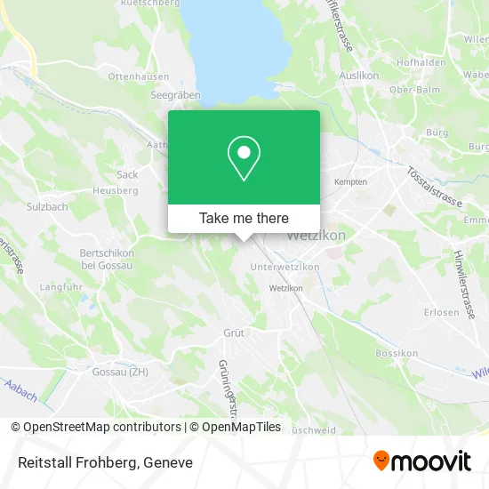 Reitstall Frohberg map