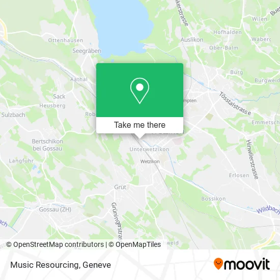Music Resourcing map