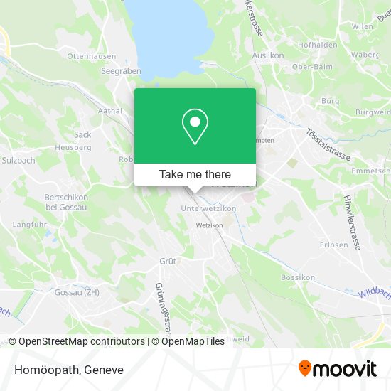 Homöopath map
