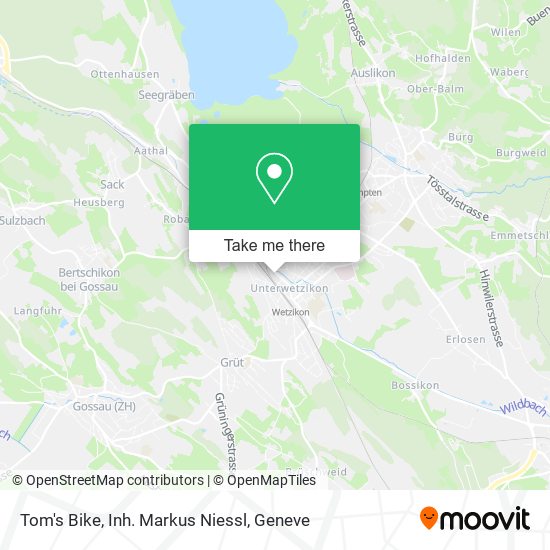 Tom's Bike, Inh. Markus Niessl map