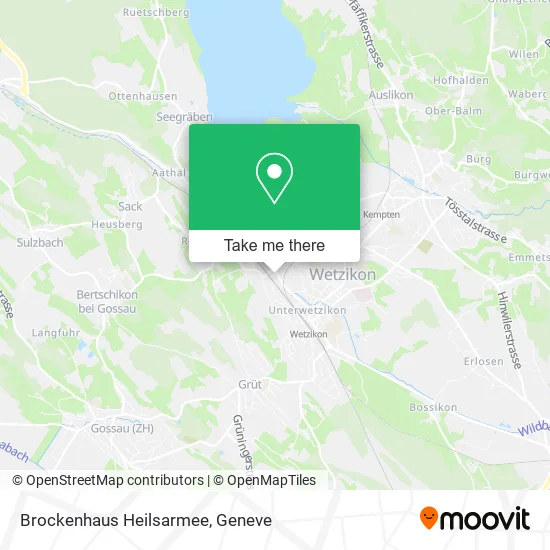 Brockenhaus Heilsarmee map