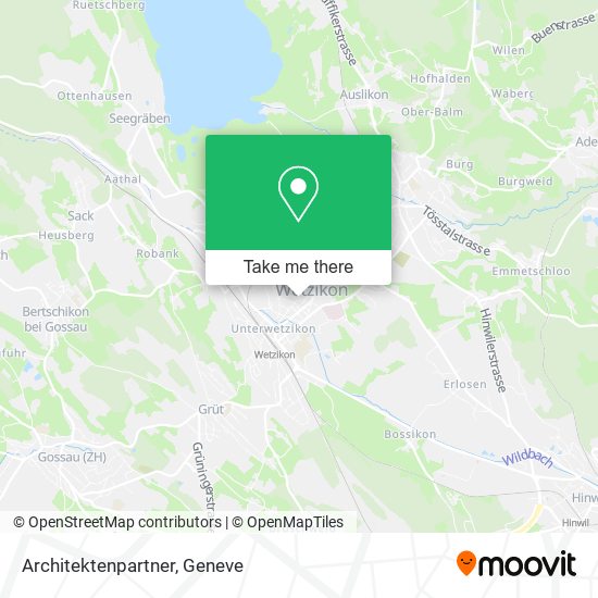 Architektenpartner map
