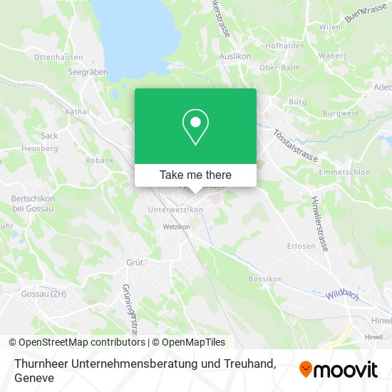 Thurnheer Unternehmensberatung und Treuhand map
