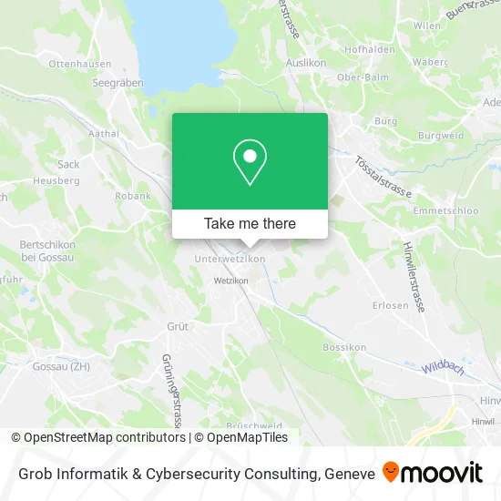 Grob Informatik & Cybersecurity Consulting map