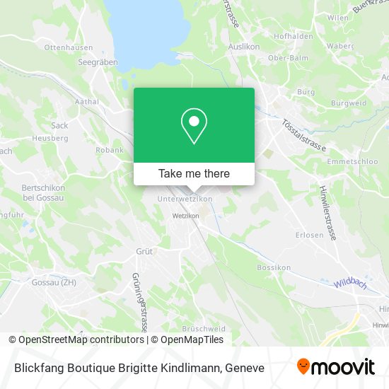 Blickfang Boutique Brigitte Kindlimann map