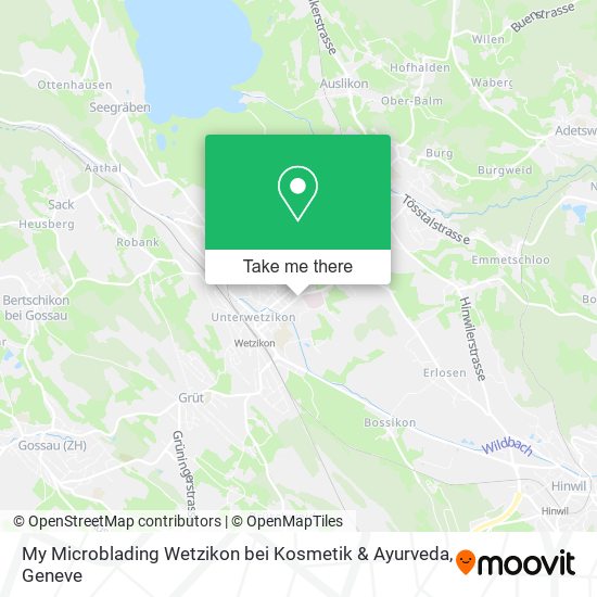 My Microblading Wetzikon bei Kosmetik & Ayurveda map