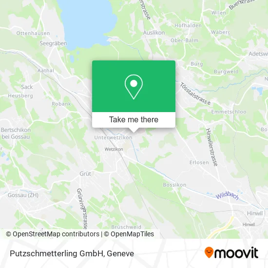 Putzschmetterling GmbH map