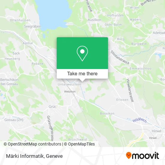 Märki Informatik map