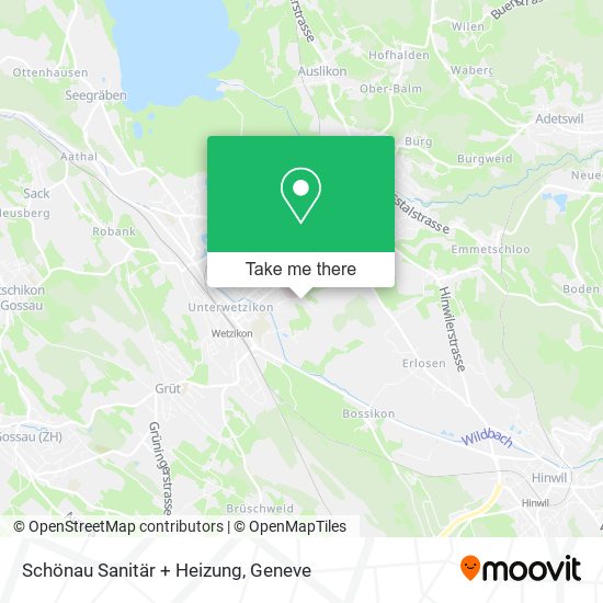 Schönau Sanitär + Heizung map