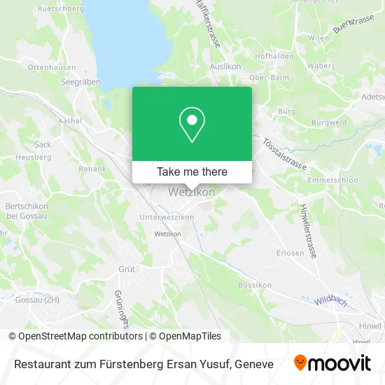 Restaurant zum Fürstenberg Ersan Yusuf map