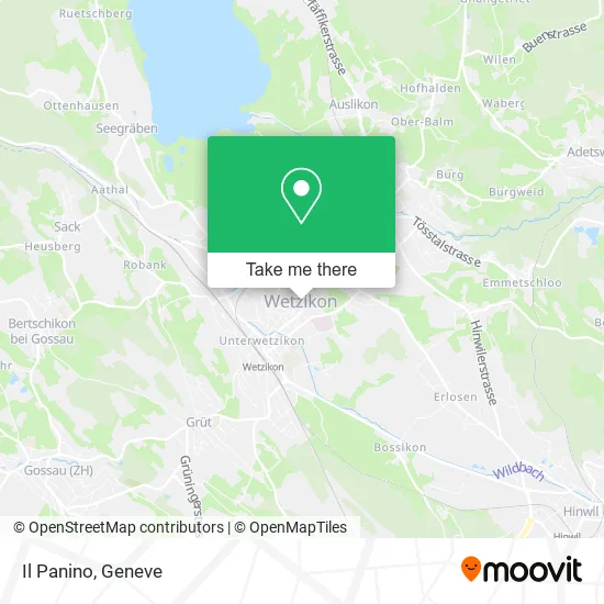 Il Panino map