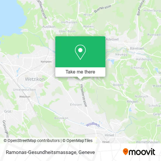 Ramonas-Gesundheitsmassage map