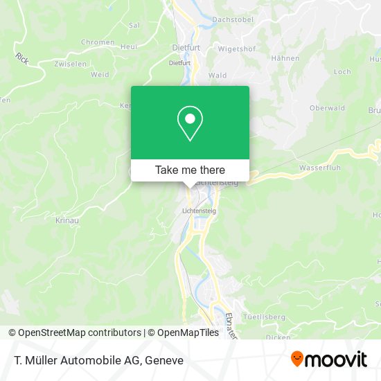 T. Müller Automobile AG map