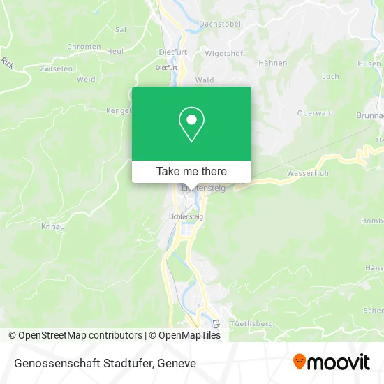 Genossenschaft Stadtufer map