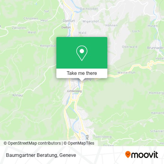Baumgartner Beratung map