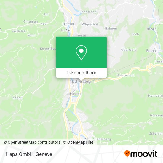 Hapa GmbH map